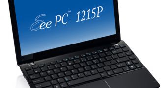 Asus Eee PC 1215P netbook now also available with Ubuntu