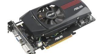 Asus DirectCu Nvidia GTX 550 Ti based graphics card
