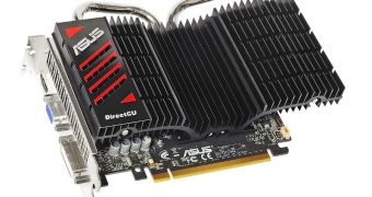 Asus ENGTS450 DC passively cooled GTS 450 graphics card
