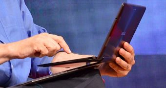 Asus Transformer Prime tablet at AsiaD conference
