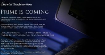 Asus Transformer Prime Nvidia Kal-El powerd tablet