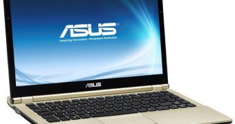 Asus U46SV thin-bezel notebook