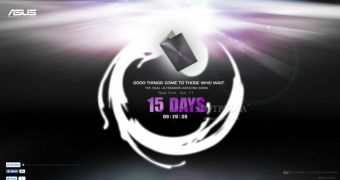 Asus countdown to UX series Ultrabook launch
