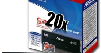 Asustek Unveils 20x Intelligent DVD Burner