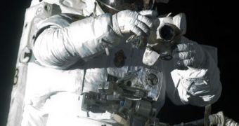 Atlantis Crew Performs Third Mission Spacewalk