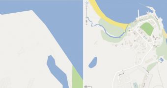 Before and after Google Map Maker in Australia