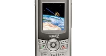 SG-2520, one of Thuraya's latest GSM/Satellite handsets