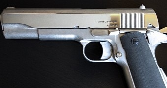 Solid Concepts 3D printed metal gun