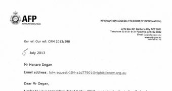 AFP response of FinFisher FOI request (click to see full)