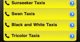Australia Taxi iOS app