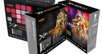 Auzentech finally announces availability of Auzen X-Fi Bravura 7.1, X-Fi Forte 7.1, and X-Fi HomeTheater HD 7.1 sound cards