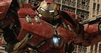The Hulkbuster makes an appearance in “Avengers: Age of Ultron”