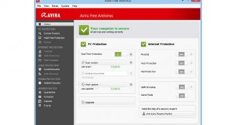 Avira Free Antivirus is a very popular security product for Windows users