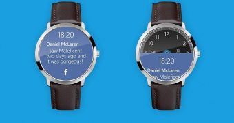 Microsoft smartwatch concept running Windows