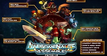 Awesomenauts Frozen Frontier Update Is Now Live for PlayStation 4