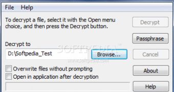 Windows Explorer's File Encryption Menu