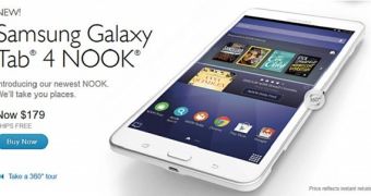 Samsung Galaxy Tab 4 NOOK launches