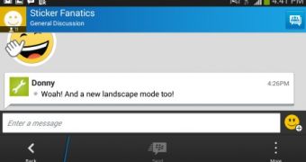 BBM is compatible with Android 5.0 Lollipop