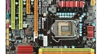 BIOSTAR previews the TH55 XE motheboard for Core i7 and Core i5 processors