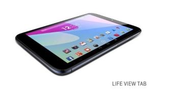 BLU Products shows Life View Tab tablet