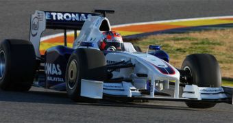 The BMW Sauber F1.09 Race Car