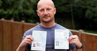 Neil Clulow traveled from Birmingham to Alicante using his girlfriend's passport