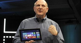 Ballmer was actually trying to say that sales of the Surface go according to plan