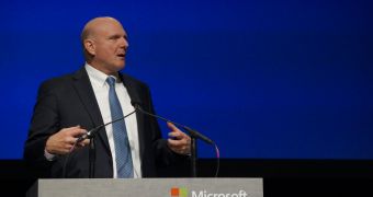 Ballmer says that Microsoft needs to continue its transition to devices and services