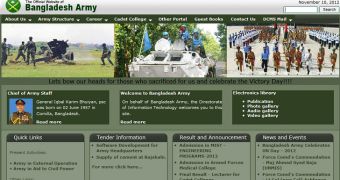 Official Bangladesh Army website hacked