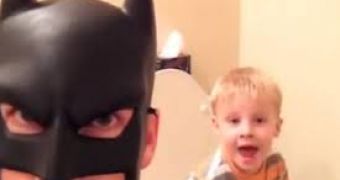 BatDad cannot get his kids to listen to him
