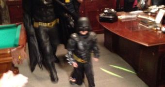 A 5-year-old leukemia survivor dresses up as BatKid, fights crime