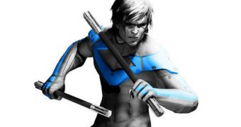 Nightwing is gearing up for his debut in Arkham City with a special video