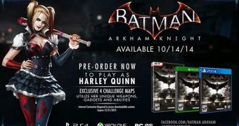 A special pre-order DLC is available for Arkham Knight