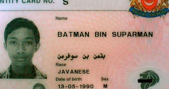 Picture of Batman Bin Superman's ID