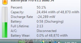 Accurate Laptop Battery Status