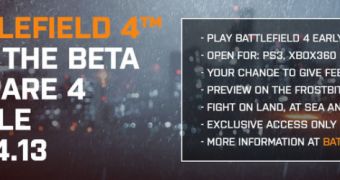 The leaked Battlefield 4 beta image