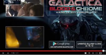 The new Battlestar Galactica series debuted on YouTube