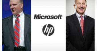 CEO Steve Ballmer and HP CEO Mark Hurd