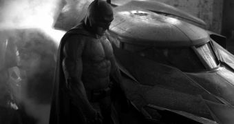 Ben Affleck as Batman in the upcoming “Dawn of Justice”