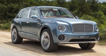 The new SUV by Bentley should look a lot like this EXP 9 F concept car
