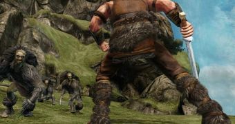 One of the game's first released screenshots