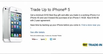 iPhone 5 trade-in offer at Best Buy