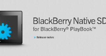 BlackBerry Native SDK 2.0 beta (screenshot)