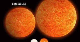 Our Sun is really tiny when compared to Betelgeuse