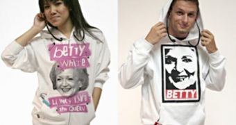Betty White, 88, and Jerry Leigh Apparel join forces for a new line of hoodies and tees