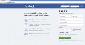 Make sure you're on the legitimate Facebook domain before logging in