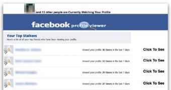 Shady "Facebook Profile Viewer" app