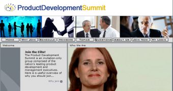 Product Development Summits website