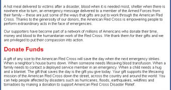 Fake Red Cross emails