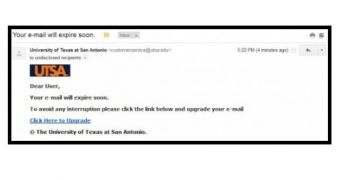 University of Texas phishing scam
